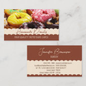 Carte De Visite Boulangerie Photo Tasty (Devant / Derrière)