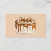 Carte De Visite Boulangerie Restauration Cuisine Cuisinière (Dos)