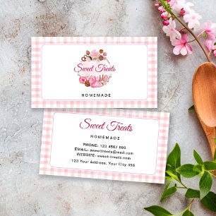 Carte De Visite Boulangerie Sweet Treats