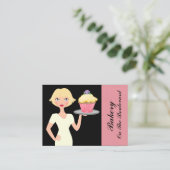 Carte De Visite boulangerie / Traiteur / Restaurant (Debout devant)