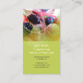 Carte De Visite Boulangeries, pâtisseries/DO-IT-YOURSELF fontes (Dos)