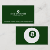 Carte De Visite boule de 8 (Devant / Derrière)