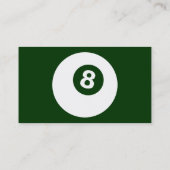 Carte De Visite boule de 8 (Dos)