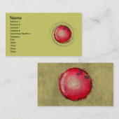 CARTE DE VISITE BOULE DE BOWLING (Devant / Derrière)