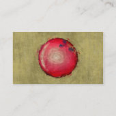 CARTE DE VISITE BOULE DE BOWLING (Dos)