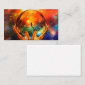 Carte De Visite Boule de cristal (Devant / Derrière)