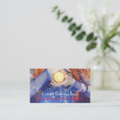 Carte De Visite Boule de cristal Energy Healing Reiki Future Telle (Debout devant)