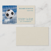 Carte De Visite Boule de football (Devant / Derrière)