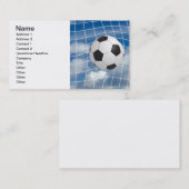 Carte De Visite Boule de football (Devant / Derrière)