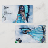 Carte De Visite Boule de mascarade féerique (Devant / Derrière)