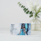 Carte De Visite Boule de mascarade féerique (Debout devant)