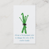 Carte De Visite boule faite sur commande de crochets de crochet de (Dos)