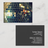 Carte De Visite Boule miroir (Devant / Derrière)