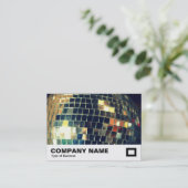 Carte De Visite Boule miroir (Debout devant)