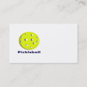 Carte De Visite boule n text.png de pickleball juste (Dos)