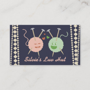 Carte De Visite Boules faites sur commande de fil de couleur dans