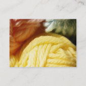 Carte De Visite Boules molles de fil (Dos)