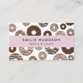 Carte De Visite Boulettes de chocolat, Sucres, Boutique de gâteaux (Devant)