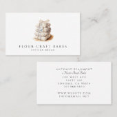 Carte De Visite Boulon à pain pour sacs à grains (Devant / Derrière)