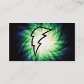 Carte De Visite Boulon éclair (Dos)