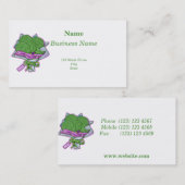 Carte De Visite Bouquet amusant de Broccoli Lover (Devant / Derrière)