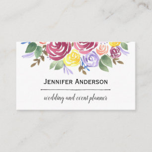 Carte De Visite Bouquet floral