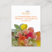 Carte De Visite Bouquet nuptiale PixDezines, fleuristes/do-it-your (Dos)