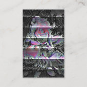 Carte De Visite Bouquet Techno (Dos)