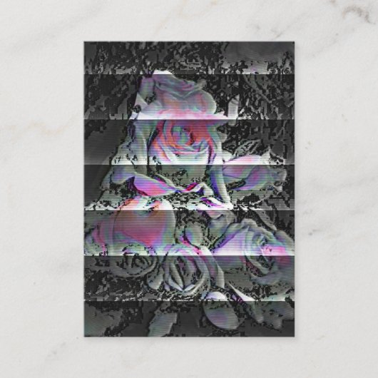 Carte De Visite Bouquet Techno (Devant)