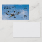 Carte De Visite bourdon de surveillance de multirotor (Devant / Derrière)