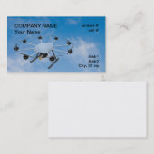 Carte De Visite bourdon de surveillance de multirotor (Devant / Derrière)