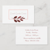 Carte De Visite Bourgogne (Devant / Derrière)