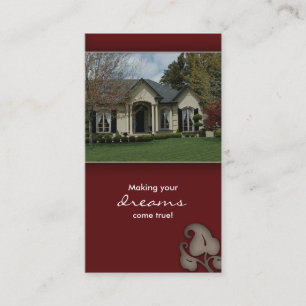 Carte de visite Bourgogne de Chambre d'immobiliers