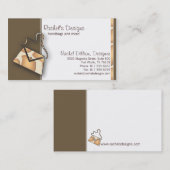 Carte De Visite Bourse de girafe (Devant / Derrière)