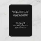 Carte De Visite Bouteille de champagne (Dos)