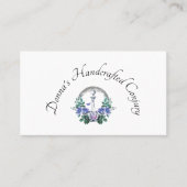 Carte De Visite Bouteille de potion de confiture artisanale (Devant)