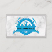 Carte De Visite Bouteille de pulvérisation | Squeegee | Mop | Marb (Devant)