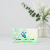 Carte De Visite Bouteille de vaporisateur de solution de nettoyage (Debout devant)