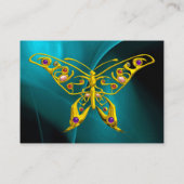 Carte De Visite BOUTEILLE D'HYPER- bleu noir clair (Dos)