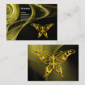 Carte De Visite BOUTEILLE D'HYPER- rouge noir clair (Devant / Derrière)