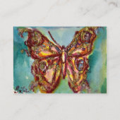 CARTE DE VISITE BOUTEILLE EN FUCHSIE ROSE ÉCLAIRAGE D'OR (Dos)