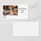 Carte De Visite Bouteille hydraulique de l'équipement lourd (Devant / Derrière)