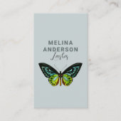 Carte De Visite Bouteille minime Élégant cils de beauté (Devant)