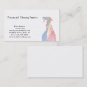 Carte De Visite Bouteille professionnelle moderne de jet de (Devant / Derrière)