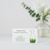 Carte De Visite Bouteille professionnelle moderne de jet de (Debout devant)