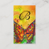 CARTE DE VISITE BOUTEILLE ROUGE EN JAUNE ÉPARKLES D'OR (Dos)