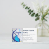 Carte De Visite Bouteille Spray de nettoyage (Debout devant)