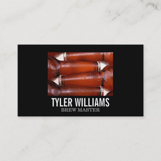 Carte De Visite Bouteilles (Devant)