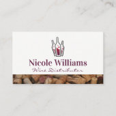 Carte De Visite Bouteilles à vin | Corks (Devant)