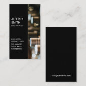 Carte De Visite Bouteilles à vin | Gestionnaire de vins (Devant / Derrière)